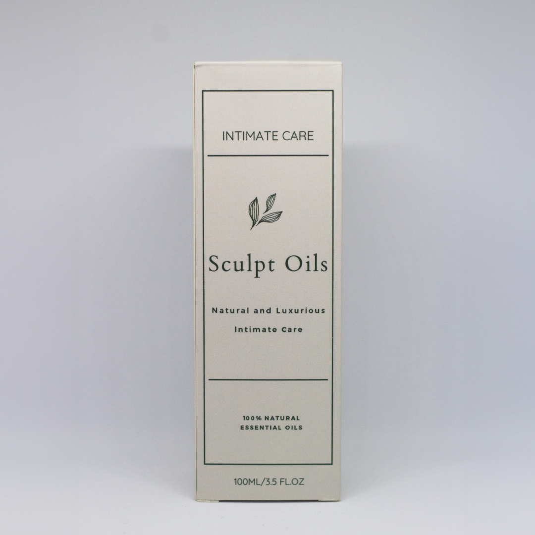 SCULPTOILS Natural Intimate Care Oil |For down there and underarms| Soothe Irritation, Prevent Ingrown Hairs & Razor Bumps | Vegan & Cruelty-Free Skincare 100ml
