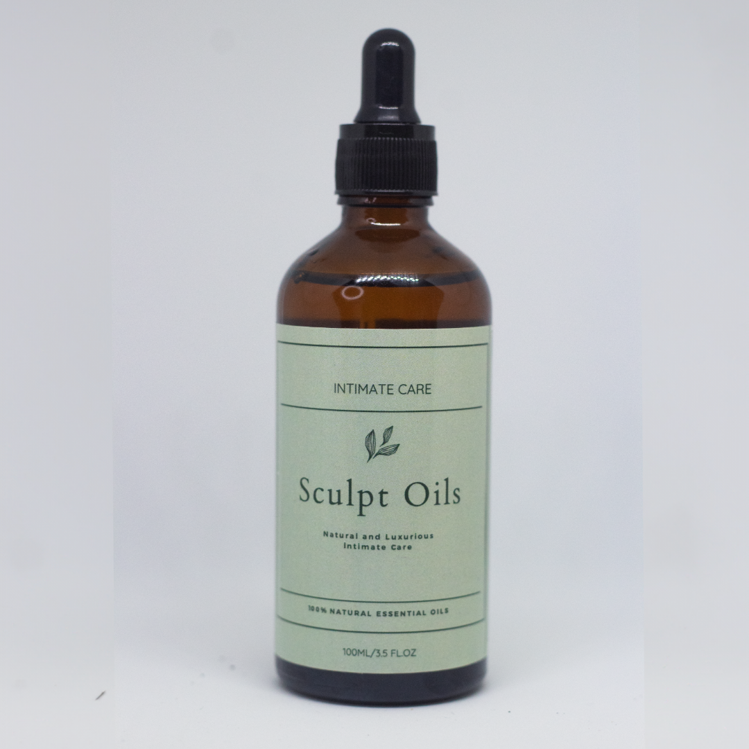 SCULPTOILS Natural Intimate Care Oil |For down there and underarms| Soothe Irritation, Prevent Ingrown Hairs & Razor Bumps | Vegan & Cruelty-Free Skincare 50ml